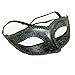 Sinsoledad masquerade mask, for dance party, Mardi Gras, balls, masquerades, costume party, weddings and fashion shows. (black)