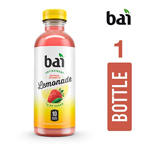 Bai Sao Paulo Strawberry Lemonade, 18 Fl Oz Bottle #TOP2