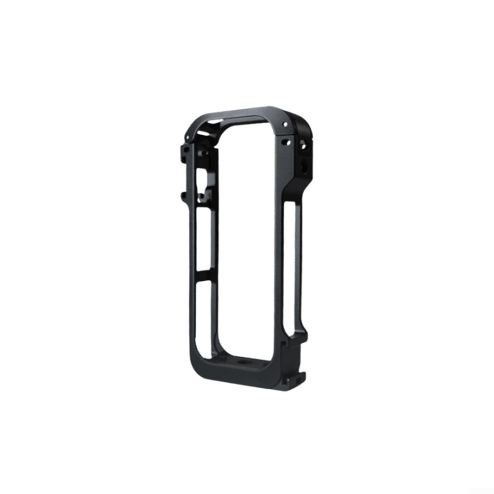 Cage Insta360 X4 extension en alliage aluminium noir pour protection sport