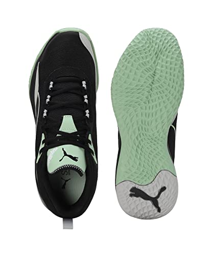 Image of Puma Playmaker Textile Mid Boot Lace Up Mens Casual Shoes
