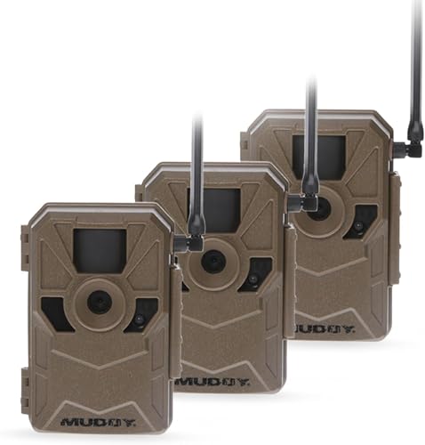 MUDDY Merge 3-Pack Cellular Trail Cameras