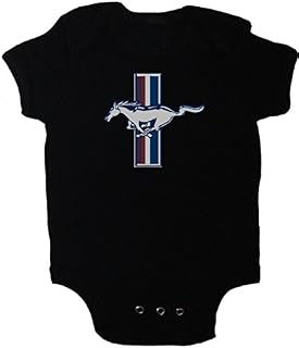Ford Infant ONE Piece Ford Mustang Baby Shirt Romper Bodysuit 6-12 Months Black