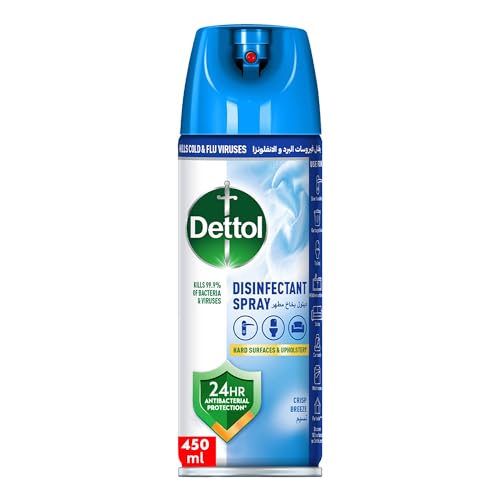 Dettol All in One Disinfectant Spray Crisp Breeze Scent 450ml