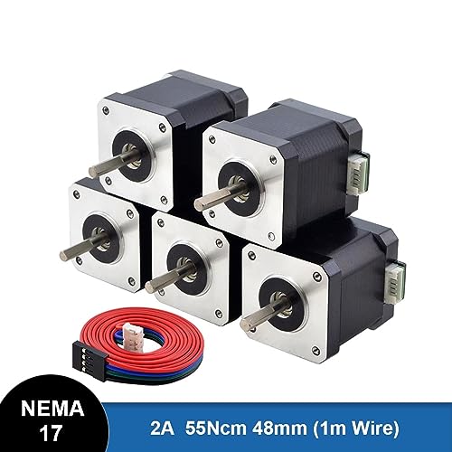 Moteur pas à pas Nema 17 anti décalage d axe pour graveur laser - 2