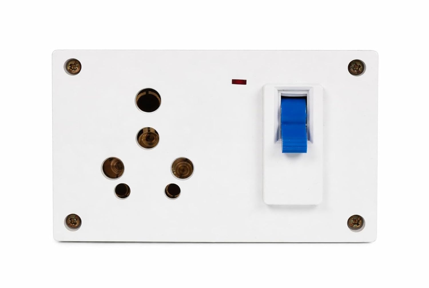 Extension Board Combined Box 16 Amp with Universal Socket, Master Switch & LED Indicator | 240V Power Utility Box for Home, Office & Appliances (Without Wire)-image-39