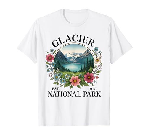Glacier National Park Montana T-Shirt