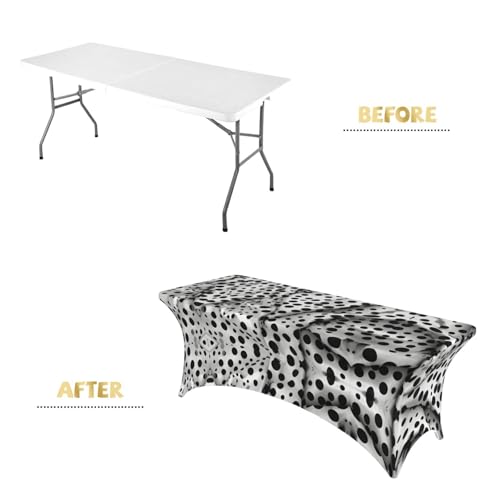 Nappe de salle à manger rectangulaire lavable pour simplifier l'entretien du linge - 5