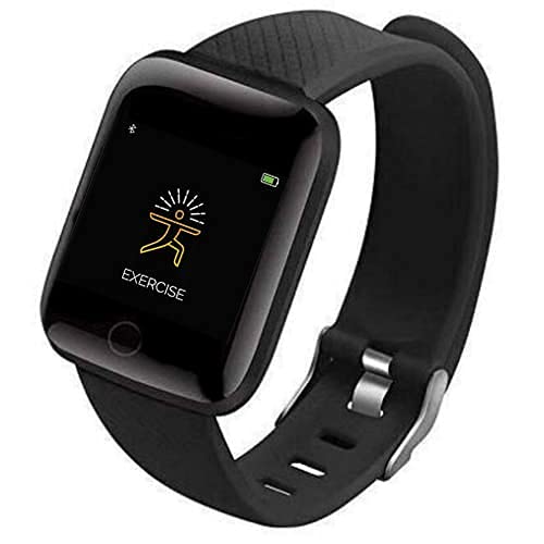 TechKingTechKing (Winter 15 Years WARANTY T22 Plus Smart Watch 1.3'' Full Touch Men Women Fitness Tracker Blood Pressure Heart Rate Monitor Lite Exercise Smartwatch for All Boys & Girls