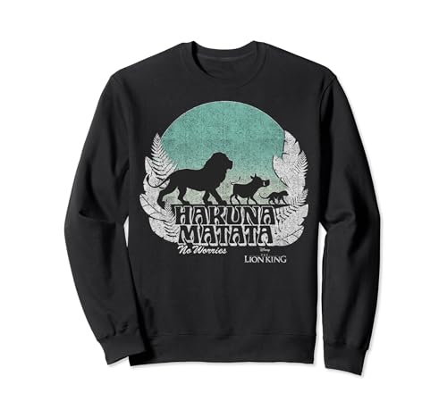 Sweat Lion King Simba et ses amis un pull Hakuna Matata pour adulte