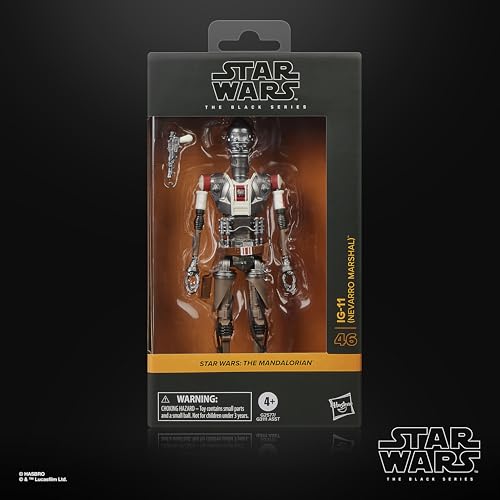 STAR WARS The Black Series IG-11 (Nevarro Marshal), The Mandalorian Premium Collectible 6 Inch Action Figure by STAR WARS - Used condition - Image 2