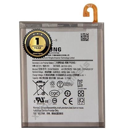 Image of EB-BA750ABU Battery for Samsung Galaxy A10 / M10 SM-105F5F / A7 (2018) SM-A750 / SM-A730X / A730X / A750 Battery with 1 Year Warranty**** (V92)