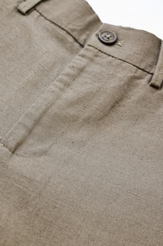 Image of SNITCH Men Trousers | Slim Fit Mid Rise Solid Design | Rayon Blend with Medium Stretch & Smooth Texture | Button & Zip Closure for Casual & Office Wear