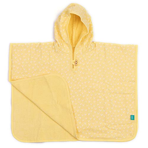 Urban Kanga Poncho Toalla Bebé Capa Baño con Capucha Oekotex (Sunshine Birds) Cover