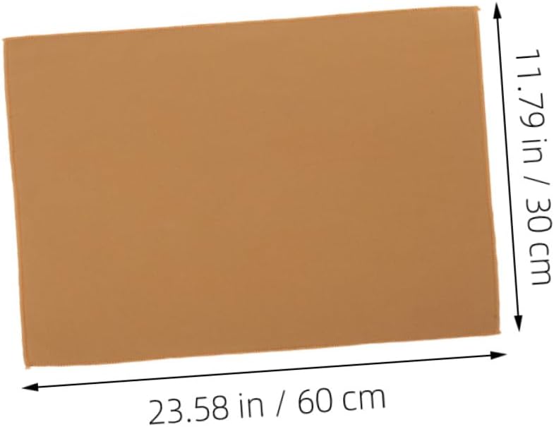 Double-Sided Microfiber Car Drying Towel 30x60cm, Thick Absorbent Car Cleaning Cloth for Interior and Exterior, Quick-Dry Detailing Towel in Grey Beige Color