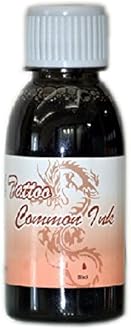 Common Ink Temporary Tattoo Airbrush - 100ml (Black)