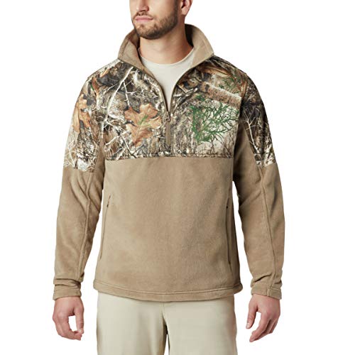 Image of Columbia mens Phg Fleece Overlay 1 /4 Zip