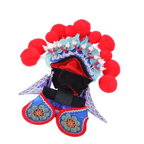 Disfraz para perro Milisten ropa cosplay roja talla L
