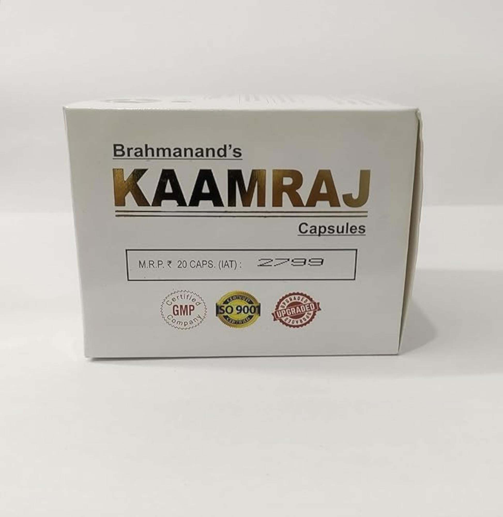 Brahmanands Kaamraj Original Capsules, Pack of 4