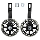 Roulettes stabilisatrices pour vélo enfant : elles peuvent être ajustées à tout moment en fonction des compétences et du niveau des enfants