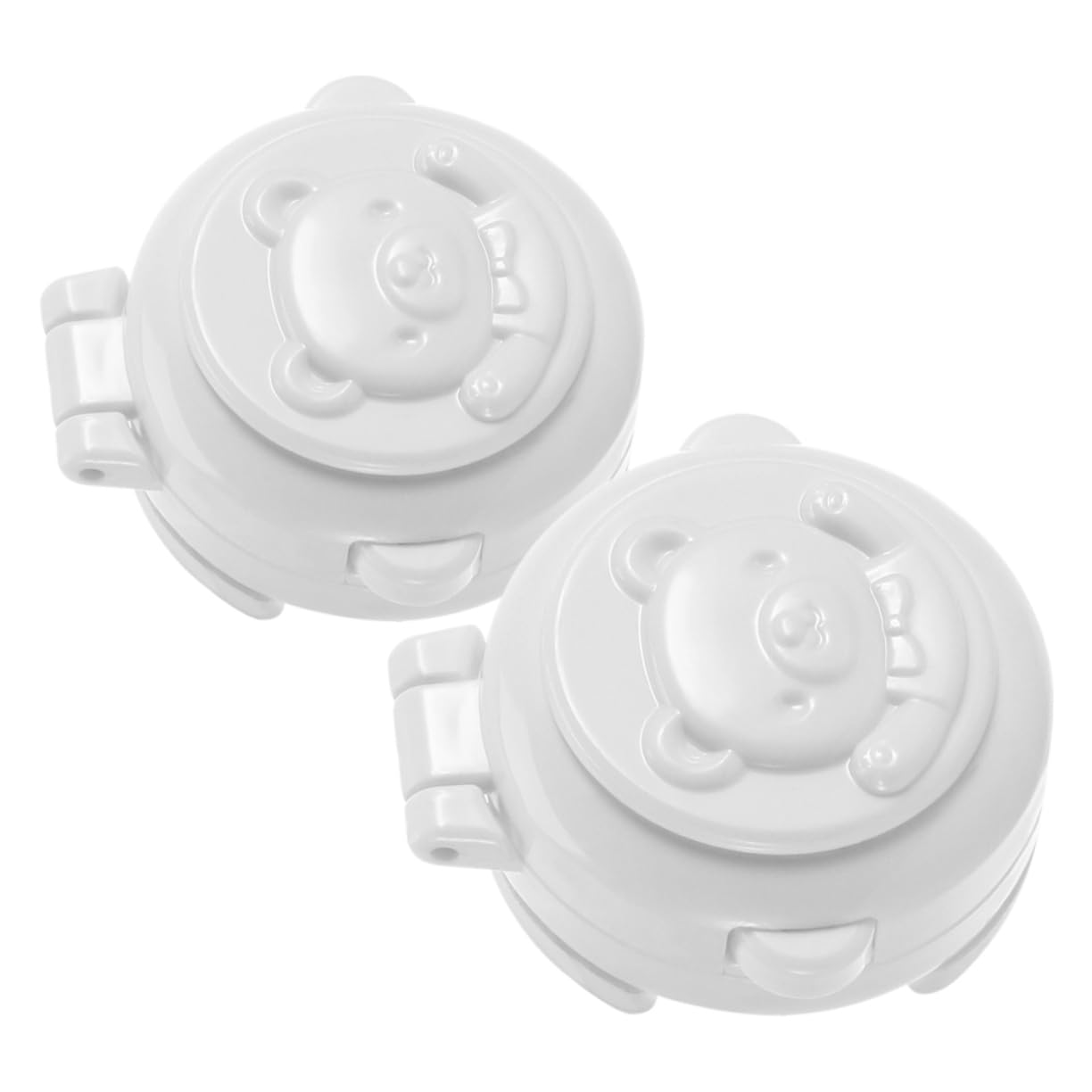 STOBAZA 2Pcs Childproof Button Lock Covers for Washing Machine Start Button Protection Sturdy Safety Device Multi Model Compatibility Safety