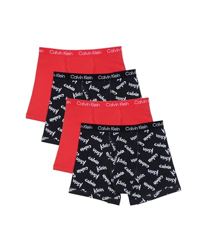 Image of Calvin Klein Boys' Underwear Four Pack Boxer Brief Value Pack