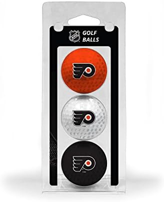 Team Golf NHL Regulation Size Golf Balls, 3 Pack, Full Color Durable Team Imprint