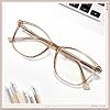 Madison Avenue Blue Light Blocking Glasses Anti Eyestrain UV Glare Blue Light Glasses for Women with Case, TV Phone Computer Gaming Eyeglasses (Coffee Brown) #5