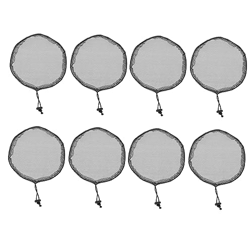 PartyKindom 8Pcs Stretchy Wig Liner Mesh Hair Weaving Cap Elastic Net for Long Straight and Curly Hair Soft and Durable Fits Lightweight Design for Comfortable Wear