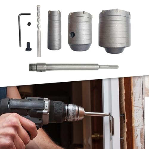 Kit de brocas para hormigón con varilla de conexión 35 cm miniatura 4