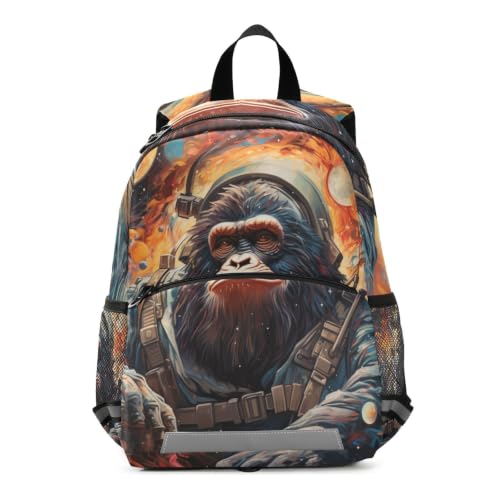 Cartable enfants et tout-petits 3-8 ans - Sac à dos gorille de maternelle robuste