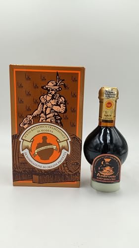 - Invecchiato almeno 25 Anni - Prodotto esclusivamente con vitigni modenesi - Colore bruno scuro carico intenso, sciropposità consistente, acidità elevata e ben equilibrata - Prodotto solo con mosto cotte senza aggiungere null'altro. - Garantito dal consorzio di tutela.