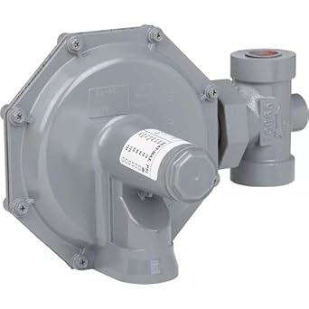 SENSUS 143-IRV-HP-3/4 1/2" Orifice, 125 PSIG MAX, 2-6 PSIG, 3/4" NPT, Black Spring, CAST Iron Body, Gas Regulator, IRV Regulator