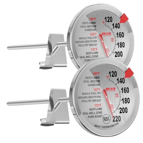 AWLKIM 2 Pack Oven Thermometer