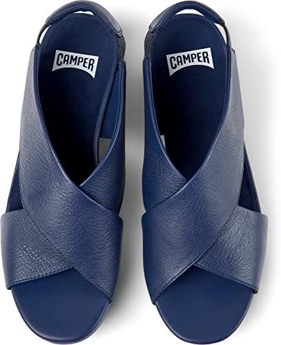 Camper Women's Slingback Wedge Sandal, Dark Blue, 8.5 | Image 2