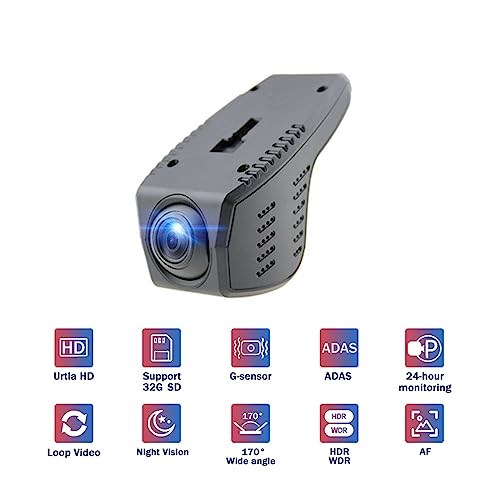 Caméra de tableau de bord USB pour éviter les litiges d'assurance auto 64G