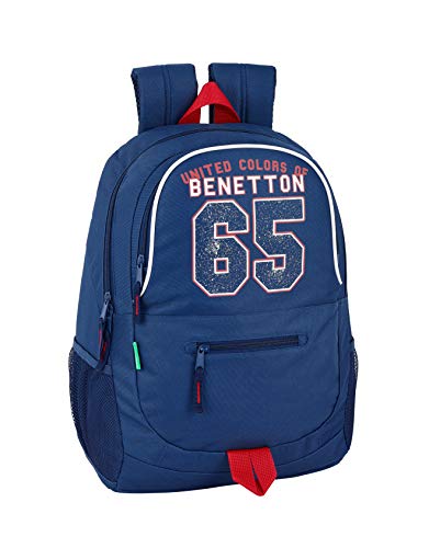 Benetton UCB Boy Oficial Mochila Escolar 320x160x440mm
