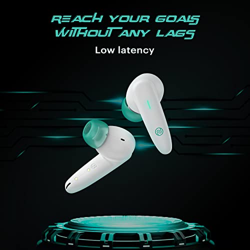 Noise Buds VS402 in-Ear Truly Wireless Earbuds with 50H of Playtime, Low Latency, Quad Mic with ENC, Instacharge(10 min=120 min),10mm Driver, BT v5.3, Breathing LED Lights (Neon White) - Image 6