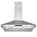 FIREBIRD New 36" European Style Wall Mount Stainless Steel Range Hood Vent W/Touch Sensor Control