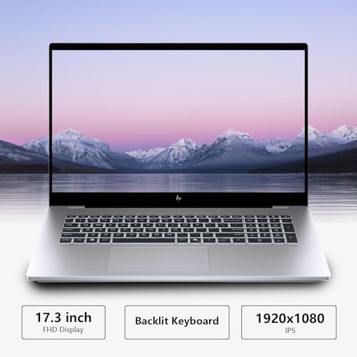 Image of HP OmniBook 7 AI Laptop 17.3 inch Touchscreen, Core Ultra 7 258V, 32GB RAM, 2TB SSD, Intel Arc Graphics, AI PC with 47 Tops NPU, Thunderbolt 4, Wi-Fi 7, Long-Lasting Battery, Windows 11H, w /PCO Cooler
