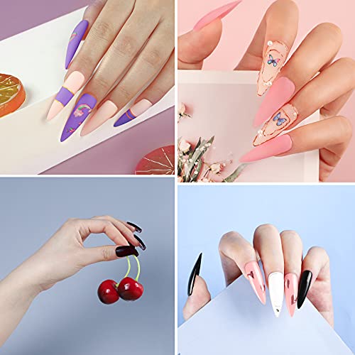 Gel Nail Polish Kit with U V Light 48W Lamp Starter Kit 10pcs Gel Nail Polish Set Glitter Base and Top Coat Nail Art Decoration Rhinestone Manicure Nail Tools Spring Summer Colors Nail Kits - Thumbnail 2