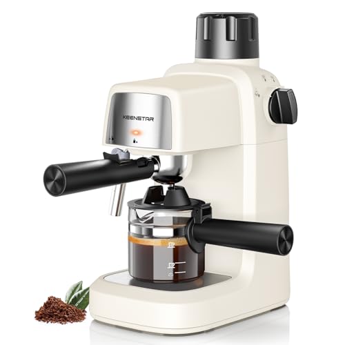 KEENSTAR 3.5Bar Espresso Machine with Milk Frother