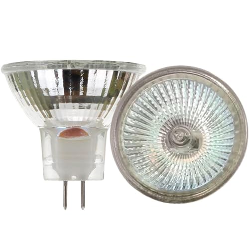 UGEFKMQ 1PCS Lampadine Alogene MR16 50W 24V 20W GU5.3 Bi Pin Base Faretto MR16 24V 35W Lampada Alogena Riflettore Bianco Caldo Dimmerabile 50W