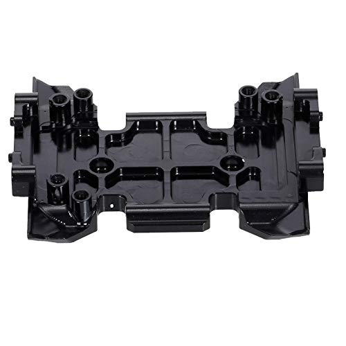 OWSOO Placa de deslizamento de transmissão de montagem em liga de alumínio para carro RC compatível
