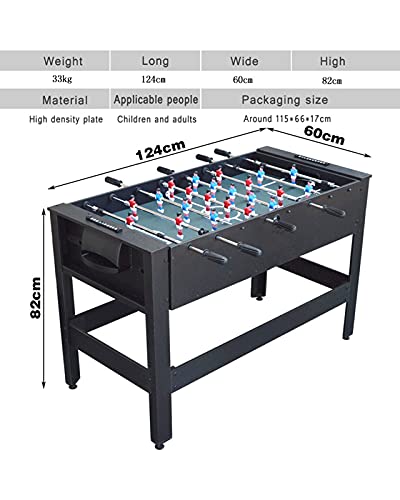 NoaLED Tischfußball, multifunktional, America Club Tischfußballmaschine, Queue, Snooker, Billard, Ball, Fußball, Tischtennis, Eishockey, Spiel, Geschenk – Bild 6