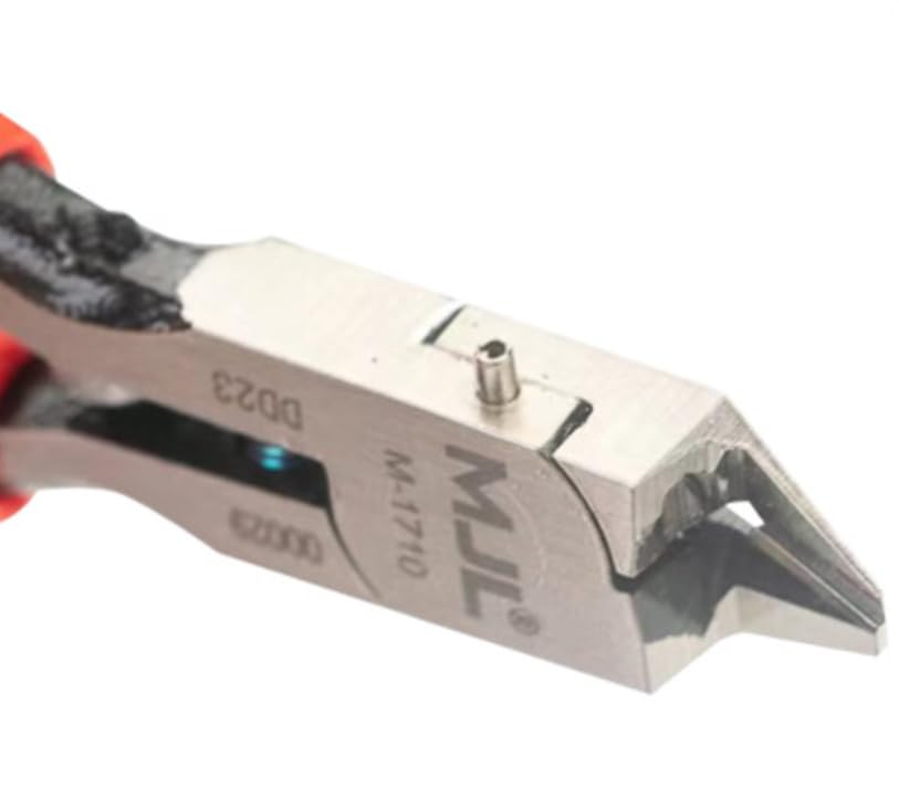 Szczypce modelarskie M-1710, ultracienkie, jednokrawędziowe, narzędzia budowlane dla początkujących, do naprawy i mocowania modeli plastikowych, części elektrycznych, narzędzi ręcznych, 1 szt