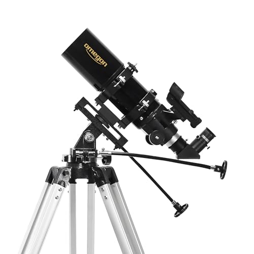 Omegon Teleskop AC 80/400 AZ-3 Kompaktes Refraktor-Teleskop