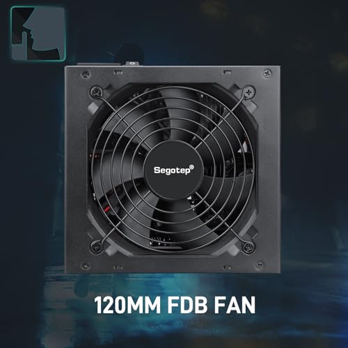 Image of Segotep GM850 Power Supply 850W, PCIe 5.1 & ATX 3.1 Full Modular 80 Plus Gold Certified Gaming PSU for NVIDIA RTX 20 /30 /40 Series and AMD Graphics Cards