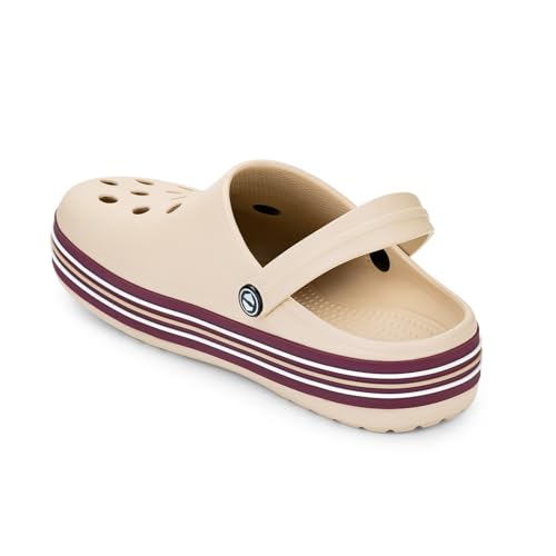 Image of Hoppa Trio Clogs for Men, Extra Soft EVA Moulded Slip-On Clogs | Lightweight, Cushioned, Water-Resistant & Non-Slip | Everyday Casual Footwear