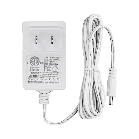 WOBANE Accessories Additional Strip Lights, 24W Adapter with DC Connector, to Connect with Spare Light Bars from Cabinet Light kit Cover