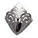 2X Metal Shoes Pointed Protector High Heels Toe Cap Decoration Repair for Women and Girls DIY Supplies Shoes Tips Cap, Silver